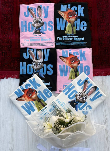 تیشرت Judy و Nick زوتوپیا